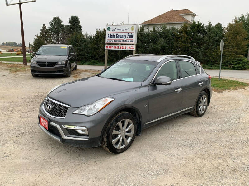 2016 Infiniti QX50 for sale at GREENFIELD AUTO SALES in Greenfield IA