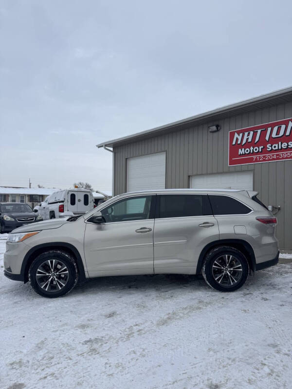 2016 Toyota Highlander XLE's photo