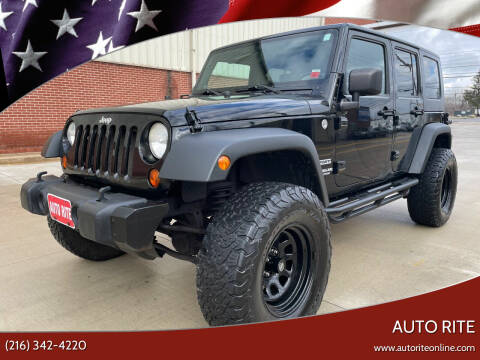 2010 Jeep Wrangler Unlimited for sale at Auto Rite in Bedford Heights OH