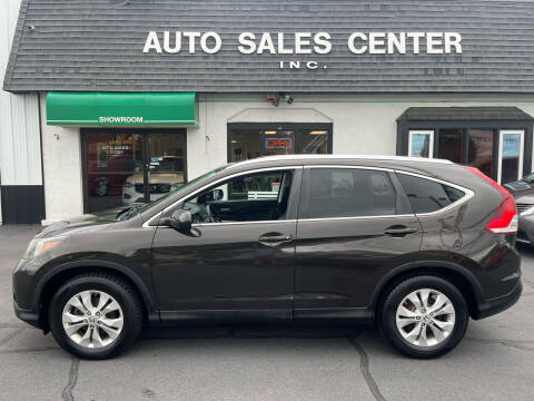 2013 Honda CR-V for sale at Auto Sales Center Inc in Holyoke MA