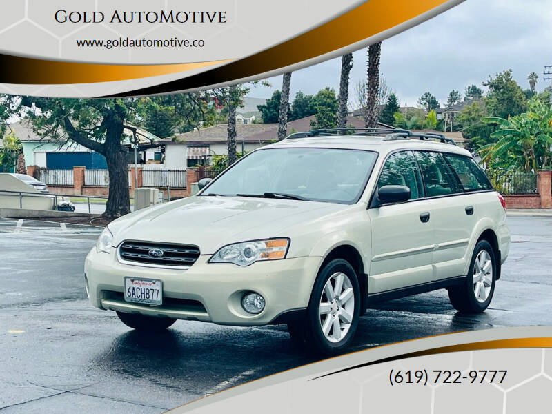 2007 Subaru Outback for sale at Gold AutoMotive in San Diego CA