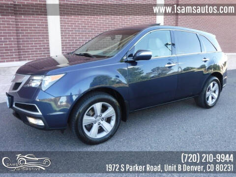 2013 Acura MDX for sale at SAM'S AUTOMOTIVE in Denver CO