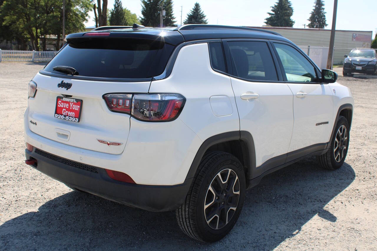 2021 Jeep Compass for sale at Jennifer's Auto Sales & Service in Spokane Valley, WA