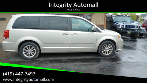 2013 Dodge Grand Caravan for sale at Integrity Automall in Tiffin OH