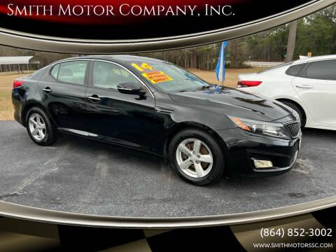 2014 Kia Optima for sale at Smith Motor Company, Inc. in Mc Cormick SC