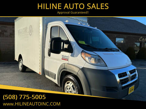 2017 RAM ProMaster for sale at HILINE AUTO SALES in Hyannis MA