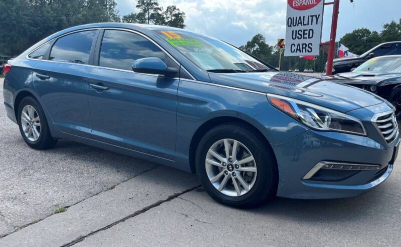 2015 Hyundai Sonata for sale at VSA MotorCars in Cypress TX