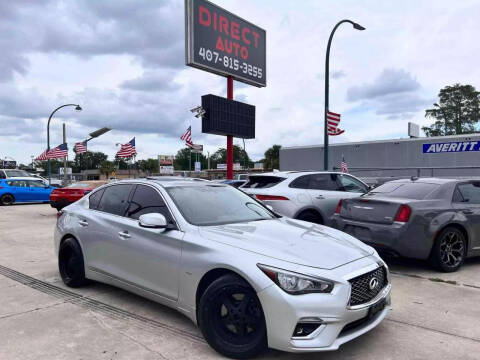 2018 Infiniti Q50 for sale at Direct Auto in Orlando FL