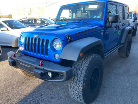 2016 Jeep Wrangler Unlimited for sale at LITITZ MOTORCAR INC. in Lititz PA