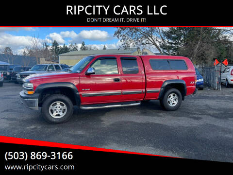 2001 Chevrolet Silverado 1500 for sale at RIPCITY CARS LLC in Portland OR