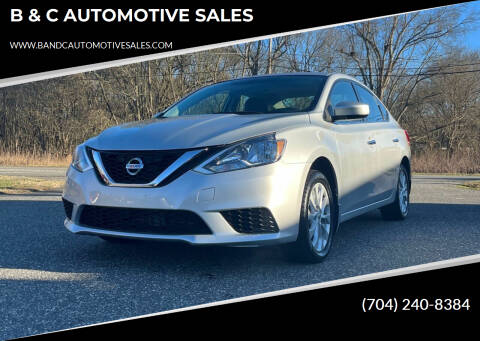 2017 Nissan Sentra for sale at B & C AUTOMOTIVE SALES in Lincolnton NC