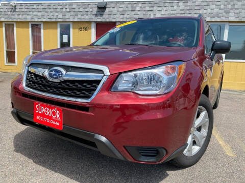 2015 Subaru Forester for sale at Superior Auto Sales, LLC in Wheat Ridge CO