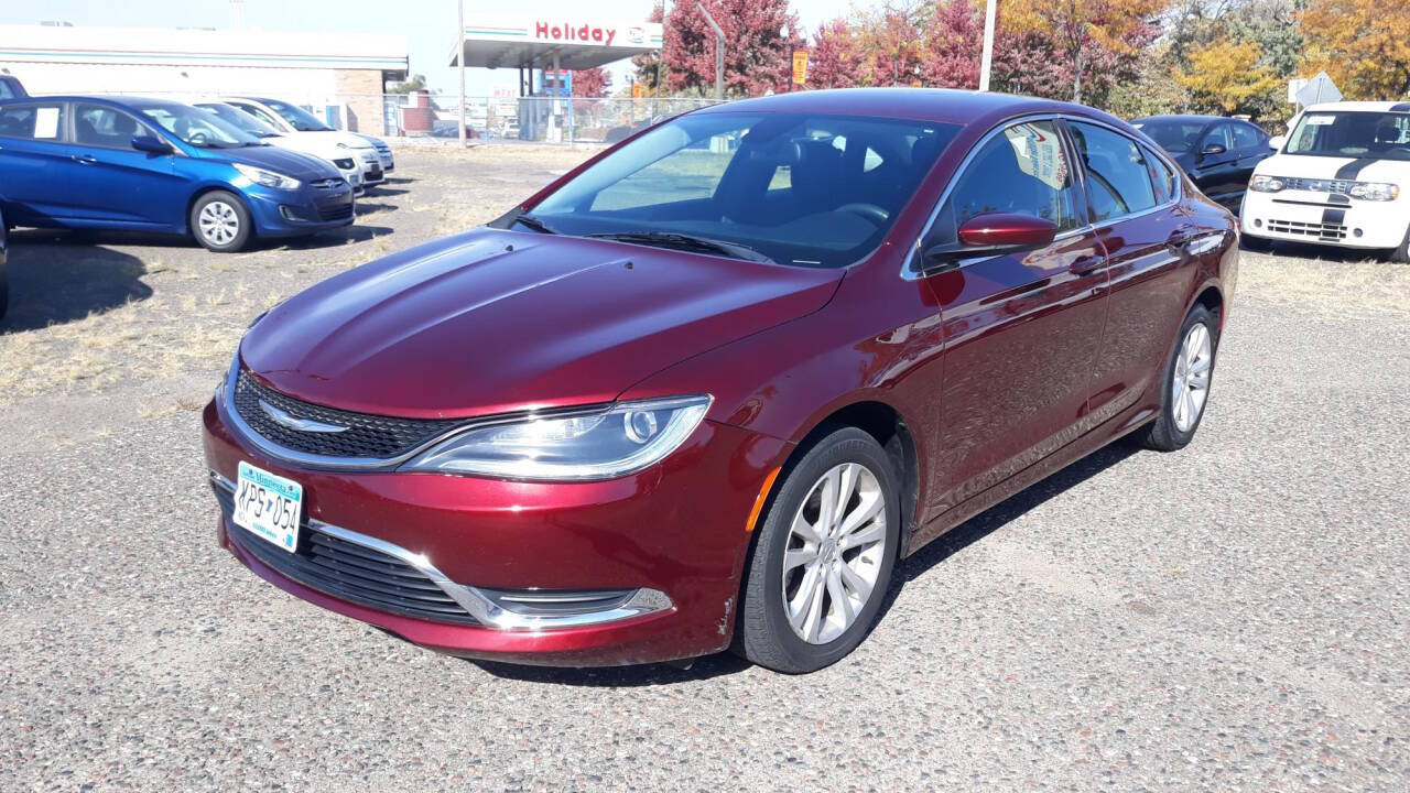 2016 Chrysler 200 for sale at CHRISTIAN AUTO SALES in Anoka, MN