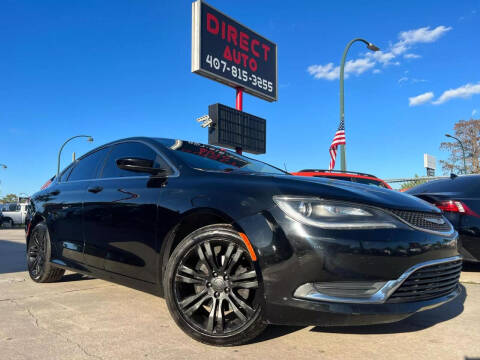 2015 Chrysler 200 for sale at Direct Auto in Orlando FL