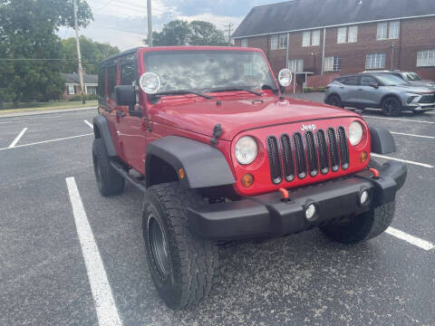 2012 Jeep Wrangler Unlimited for sale at DEALS ON WHEELS in Moulton AL