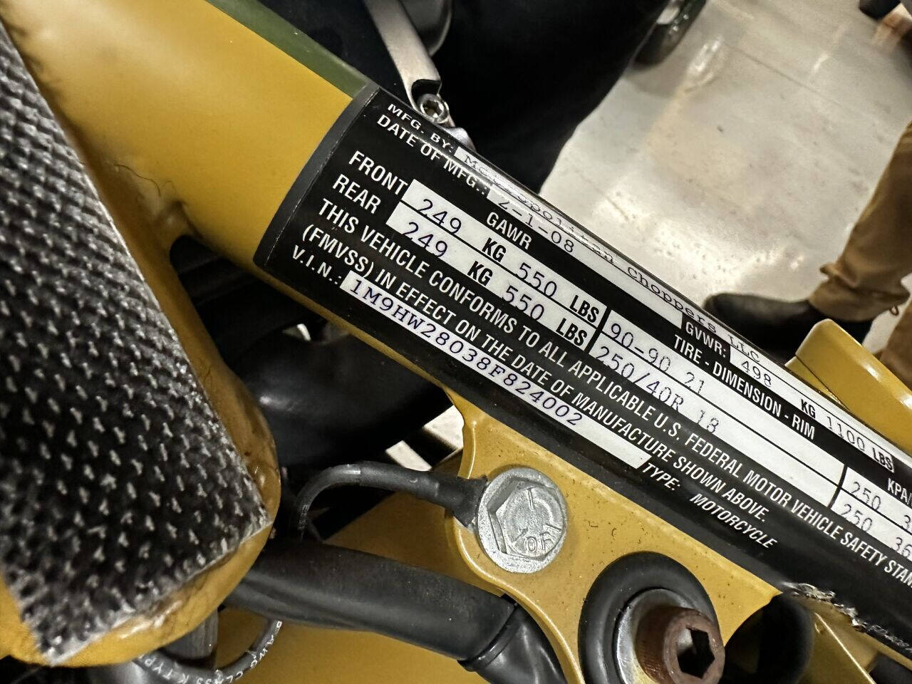 2008 Metropolitan Chopper 44
