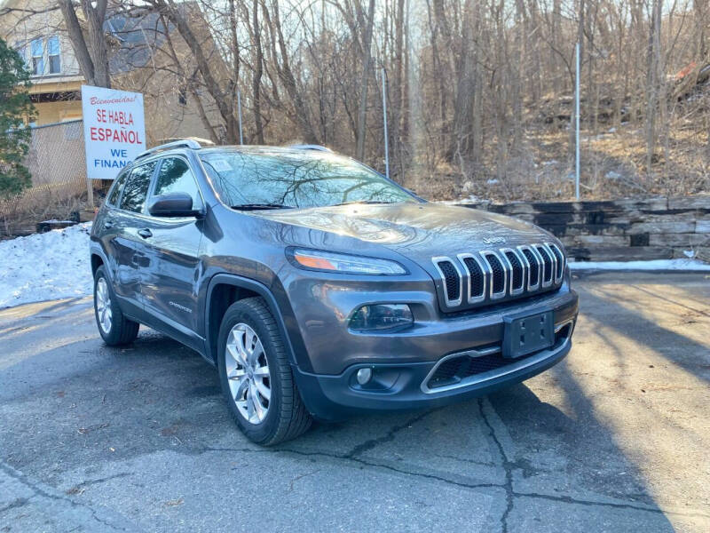 2016 Jeep Cherokee for sale at Rams Auto Sales LLC in South Saint Paul MN