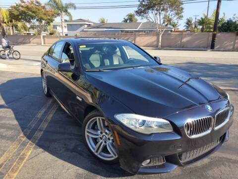 2013 BMW 5 Series for sale at DNZ Automotive Sales & Service in Costa Mesa CA