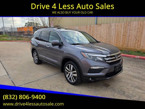 2016 Honda Pilot for sale at Drive 4 Less Auto Sales in Houston TX