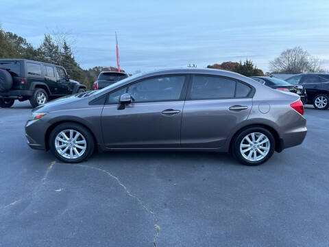 2012 Honda Civic for sale at 158 Auto Sales LLC in Mocksville NC