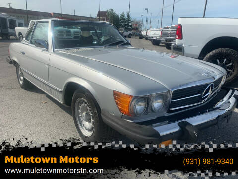 1974 Mercedes-Benz 450 SL for sale at Muletown Motors - Vintage Cars in Columbia, TN