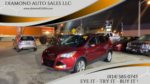 2013 Ford Escape for sale at DIAMOND AUTO SALES LLC in Milwaukee WI