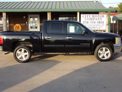 2012 Chevrolet Silverado 1500 for sale at CITY MOTOR COMPANY in Waco TX