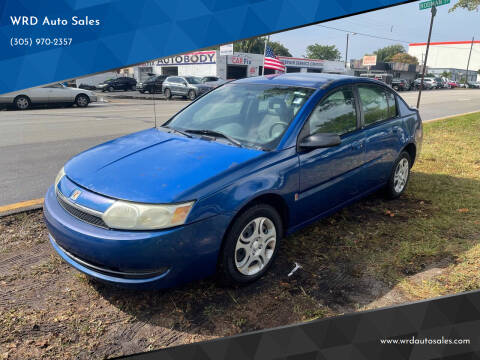 2004 Saturn Ion for sale at WRD Auto Sales in Hollywood FL