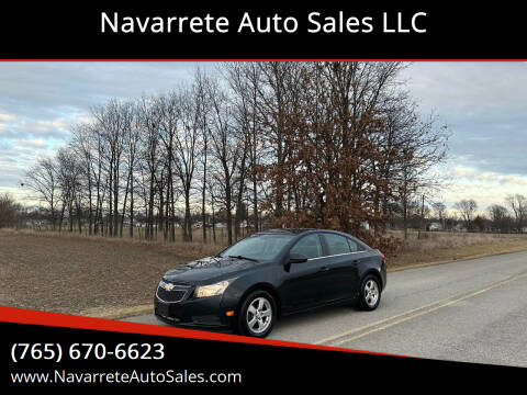 2011 Chevrolet Cruze for sale at Navarrete Auto Sales LLC in Frankfort IN