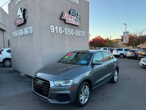2017 Audi Q3 for sale at LIONS AUTO SALES in Sacramento CA