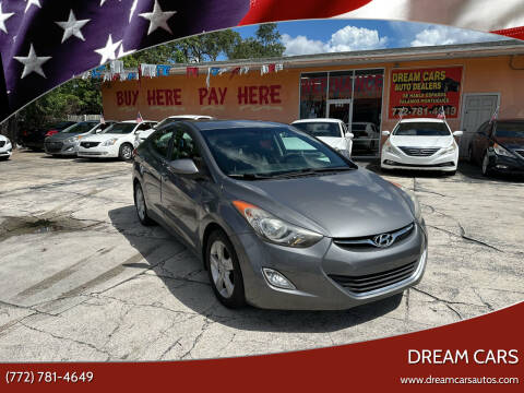 2012 Hyundai Elantra for sale at DREAM CARS in Stuart FL