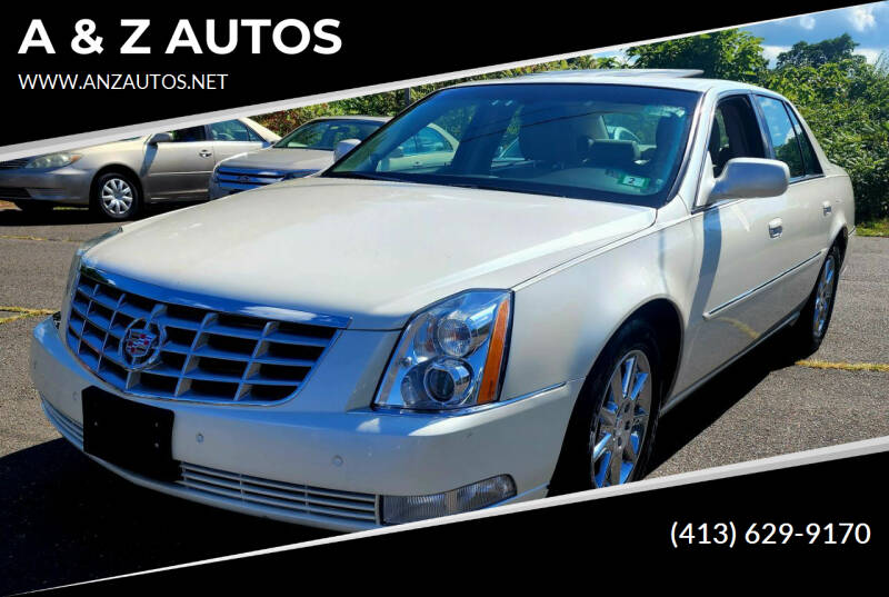 2011 Cadillac DTS for sale at A & Z AUTOS in Westfield MA