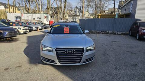 2012 Audi A8 L for sale at Vix Auto Sales in Worcester MA