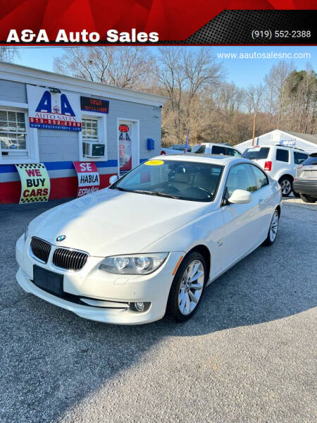 2011 BMW 3 Series for sale at A&A Auto Sales in Fuquay Varina NC