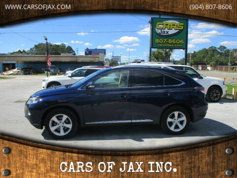 2015 Lexus RX 350 for sale at CARS OF JAX INC. in Jacksonville FL