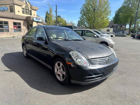 2003 Infiniti G35 for sale at CAR NIFTY in Seattle WA