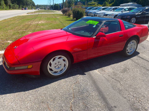 1991 Chevrolet Corvette for sale at TOP OF THE LINE AUTO SALES in Fayetteville NC