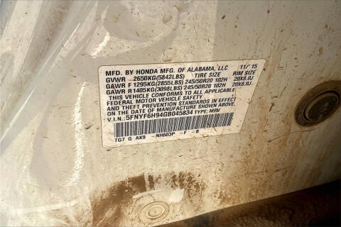 2016 Honda Pilot Touring