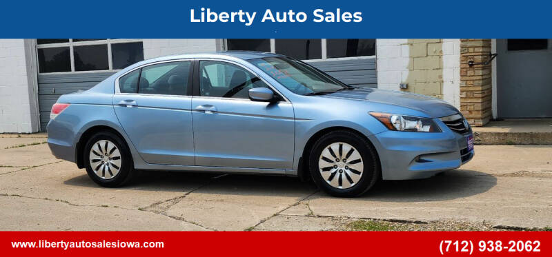 2012 Honda Accord for sale at Liberty Auto Sales in Merrill IA