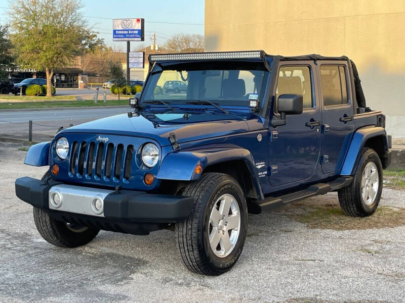 2010 Jeep Wrangler Unlimited for sale at Strait Motor Cars Inc in Houston TX