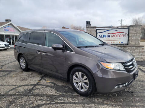 2016 Honda Odyssey for sale at Alpha Motors in New Berlin WI