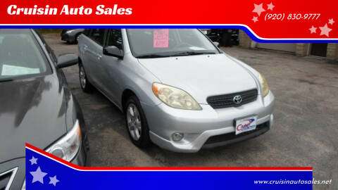 2005 Toyota Matrix for sale at Cruisin Auto Sales in Appleton WI