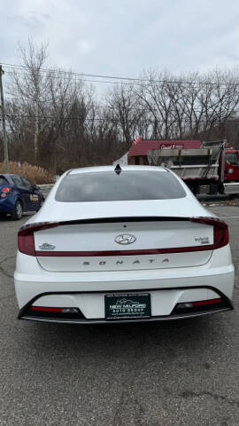 2022 Hyundai Sonata Hybrid Blue