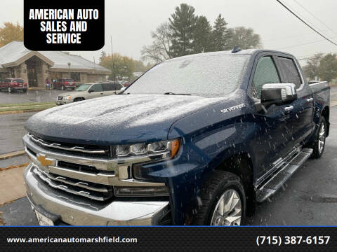 2019 Chevrolet Silverado 1500 for sale at AMERICAN AUTO SALES AND SERVICE in Marshfield WI