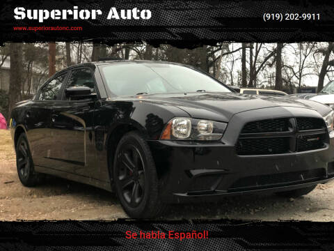 2013 Dodge Charger for sale at Superior Auto in Selma NC