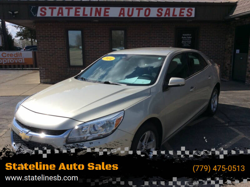 2014 Chevrolet Malibu for sale at Stateline Auto Sales in South Beloit IL