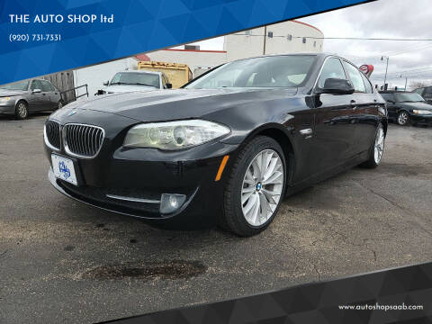 2012 BMW 5 Series for sale at THE AUTO SHOP ltd in Appleton WI