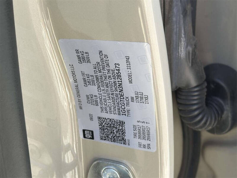 2022 Chevrolet Colorado