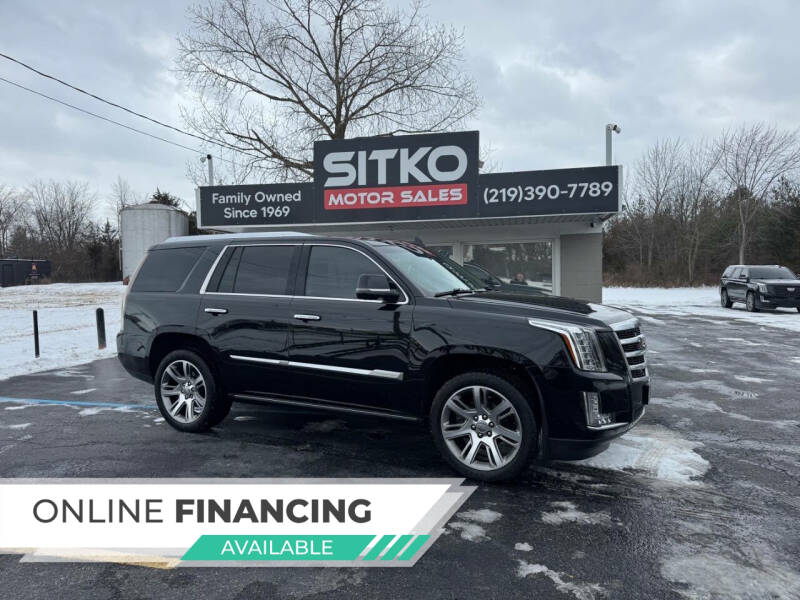 2015 Cadillac Escalade for sale at SITKO MOTOR SALES INC in Cedar Lake IN