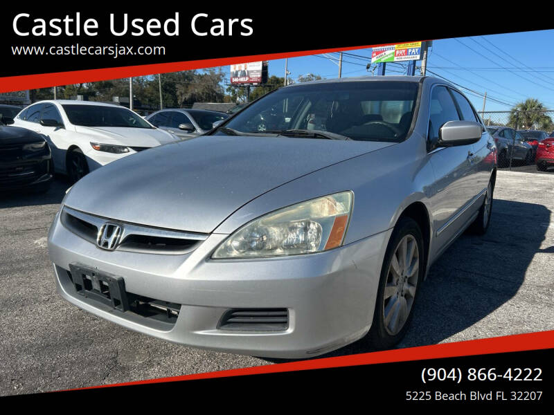 2006 Honda Accord for sale at Castle Used Cars in Jacksonville FL